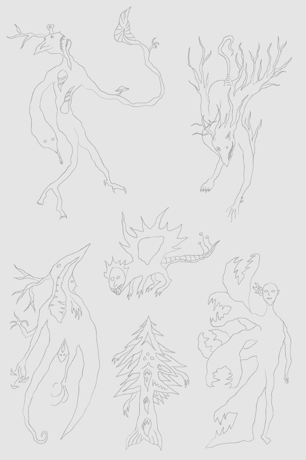 amalgamation sketches